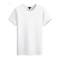 Men's Solid Color Slim Fit Short-Sleeved T-Shirt