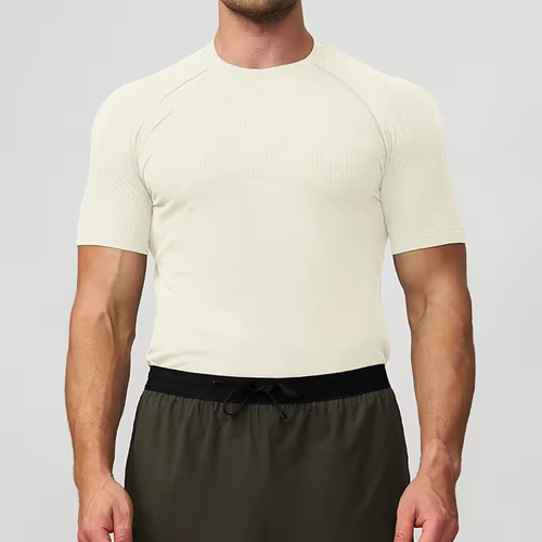 Men's Breathable Sport Gym Running Training T-Shirt