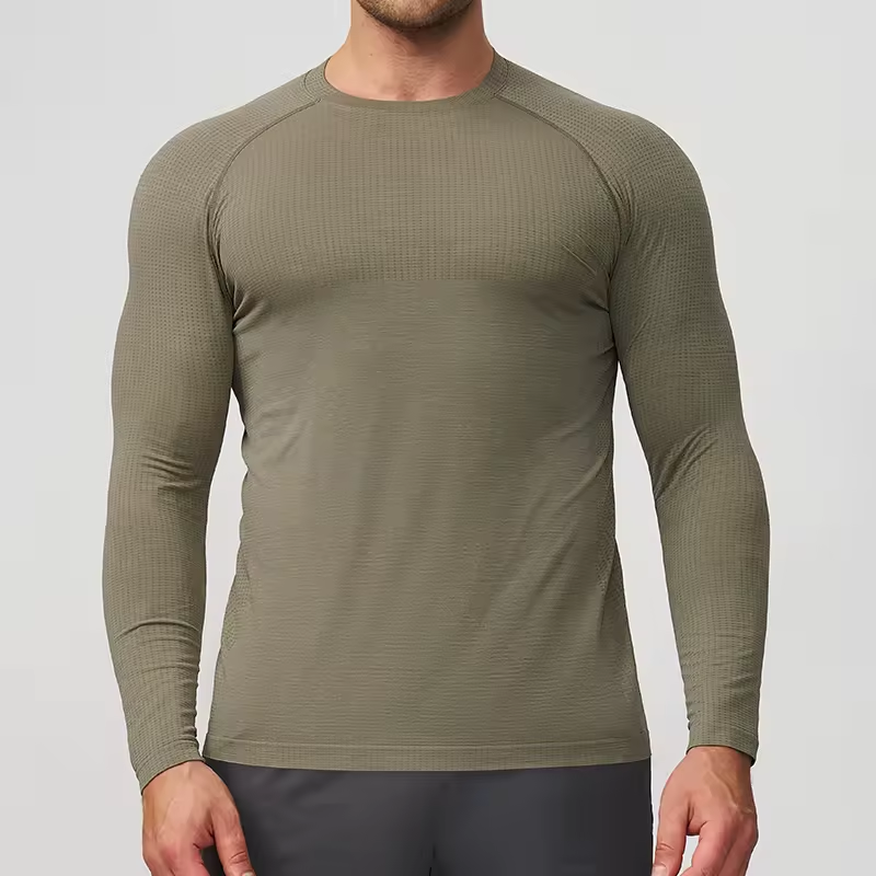 New Men's Soft Stretch Breathable Fitness T-Shirt