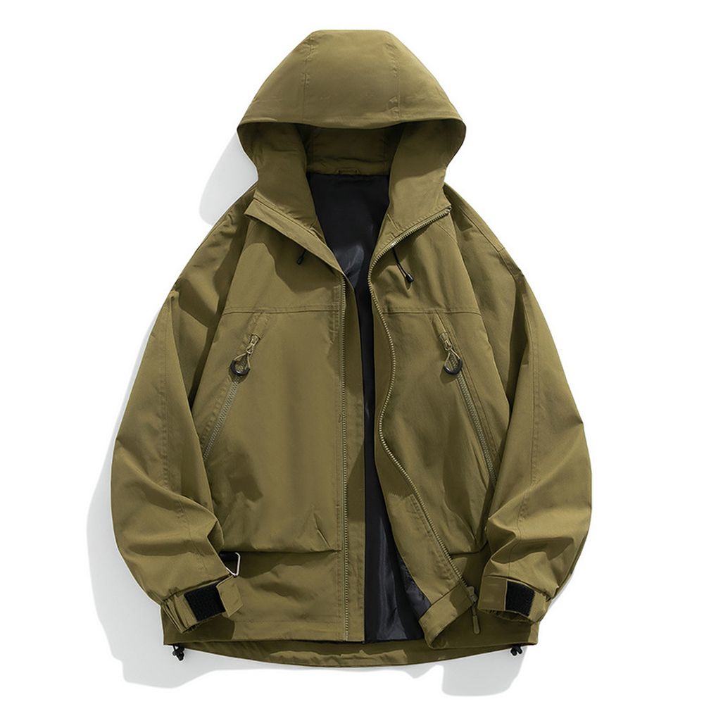 Men's Loose Outdoor Hooded Jacket