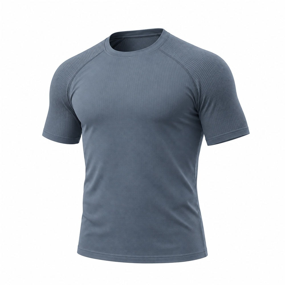 Men's Breathable Sport Gym Running Training T-Shirt